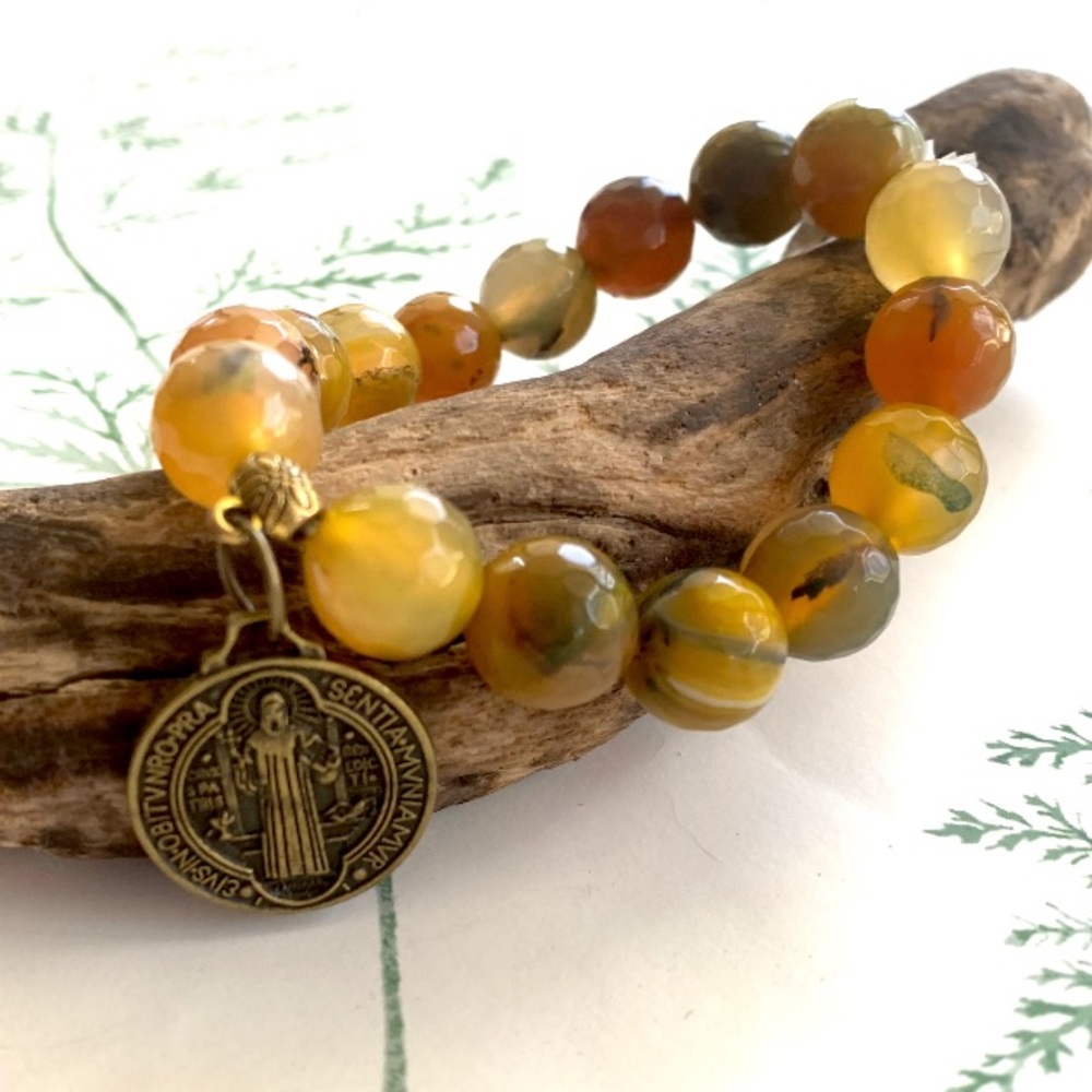 St Benedict Bead Bracelet